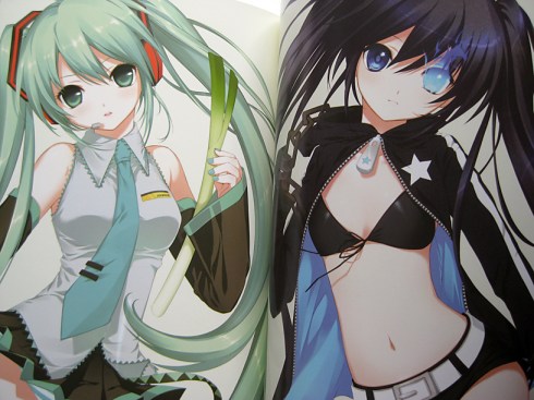 Hatsune Miku and Black Rock Shooter