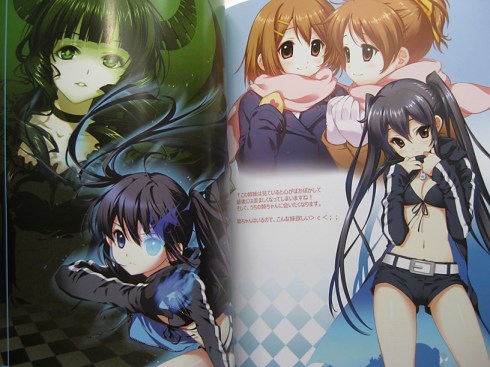 Black Rock Shooter and K-On!